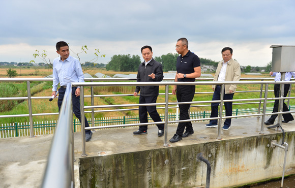 细化行动、凝聚合力，，，，，，扎实推动环巢湖流域水环境综合治理——省长李国英一行调研长临河镇污水处置厂