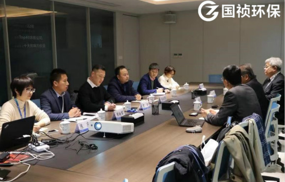 日本旭化成株式会社麻?幸雄一行莅临国祯环？？？？？？５鞑榛セ